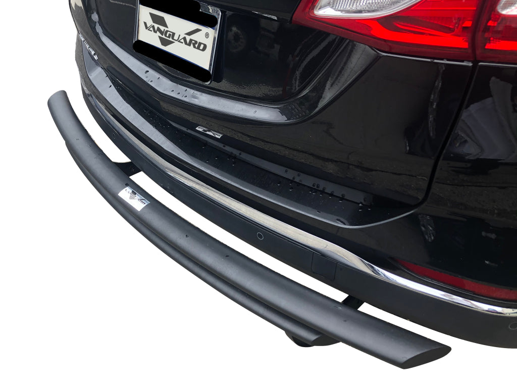 Vanguard Black Powdercoat Rear Guards Rear Bumper Guards Bumper Guard for 2018-2024 chevrolet equinox