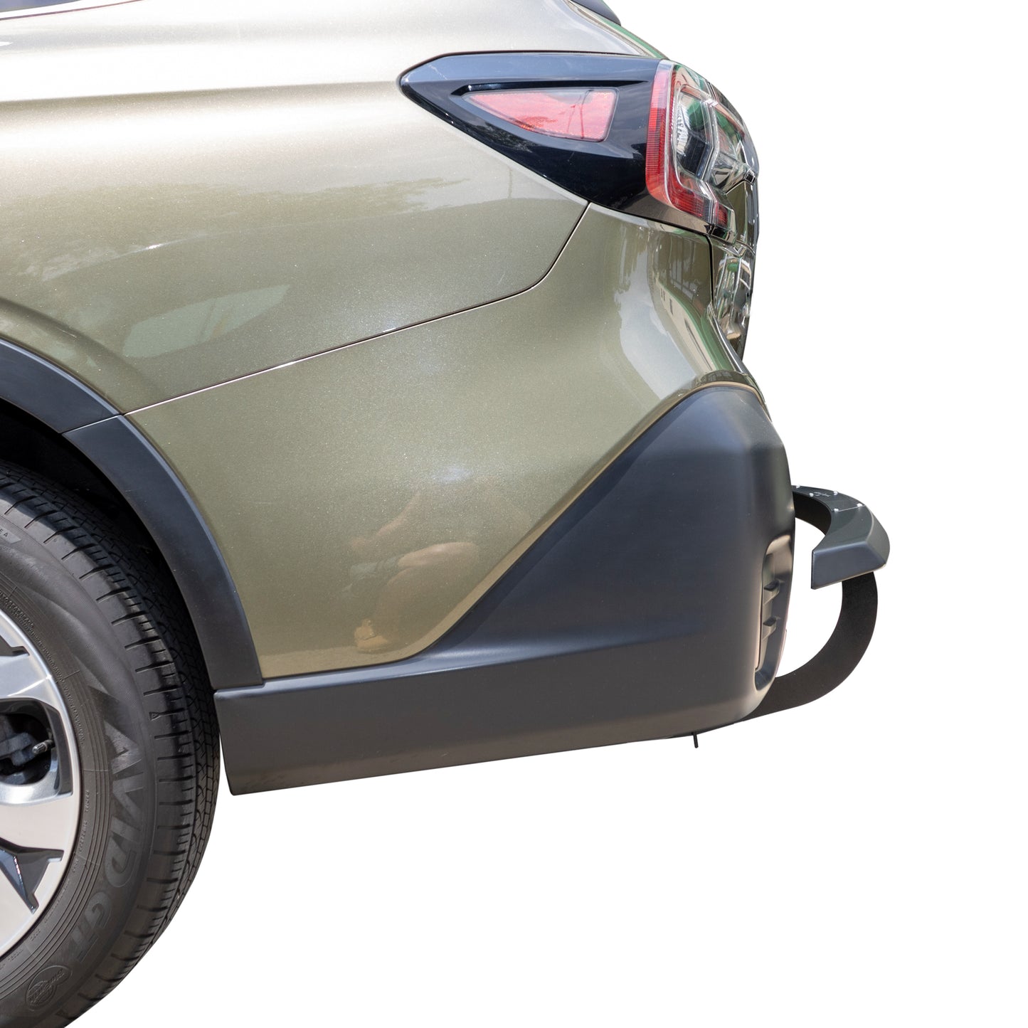 Vanguard Black Powdercoat Rear Guards Rear Bumper Guards Bumper Guard for 2019-2024 subaru outback