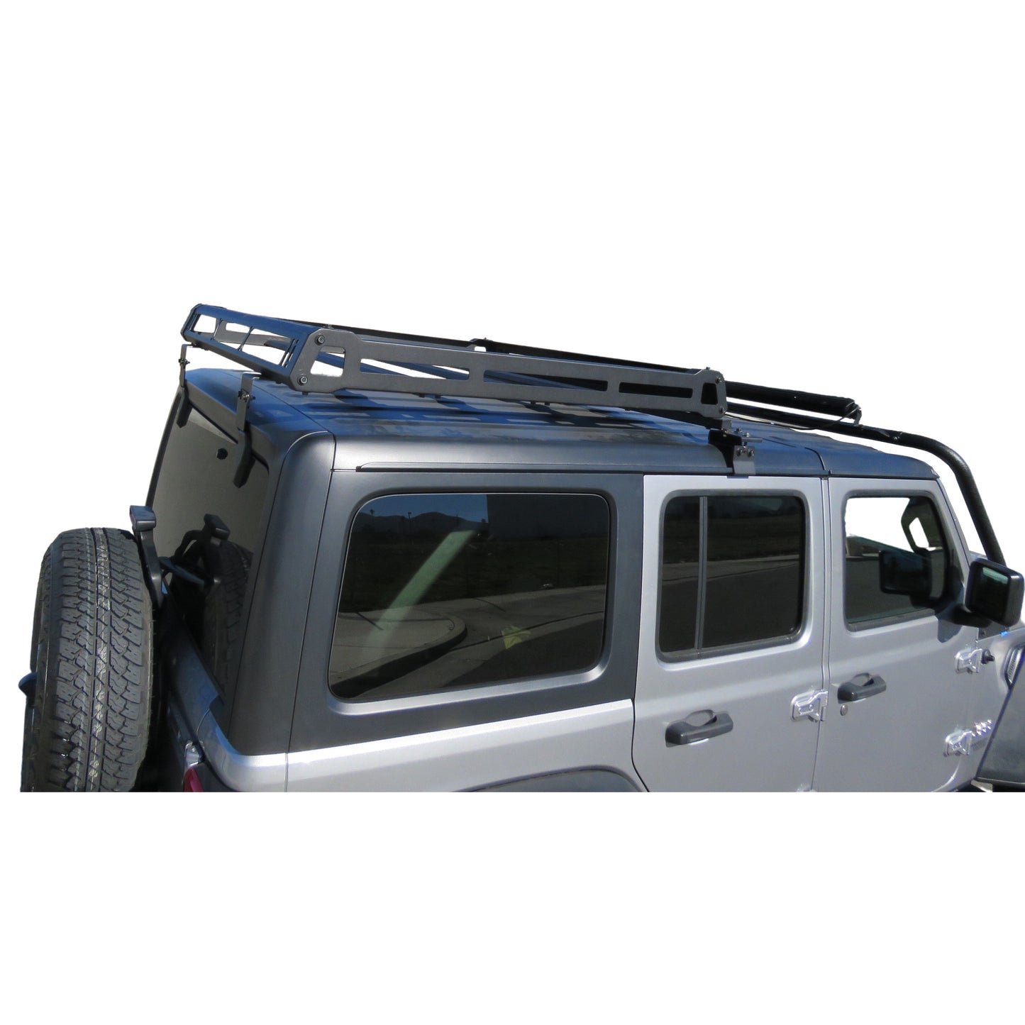 Vanguard Black Powdercoat Roof & Hitch Accessories Roof Racks Roof Rack for 2007-2018 jeep wrangler