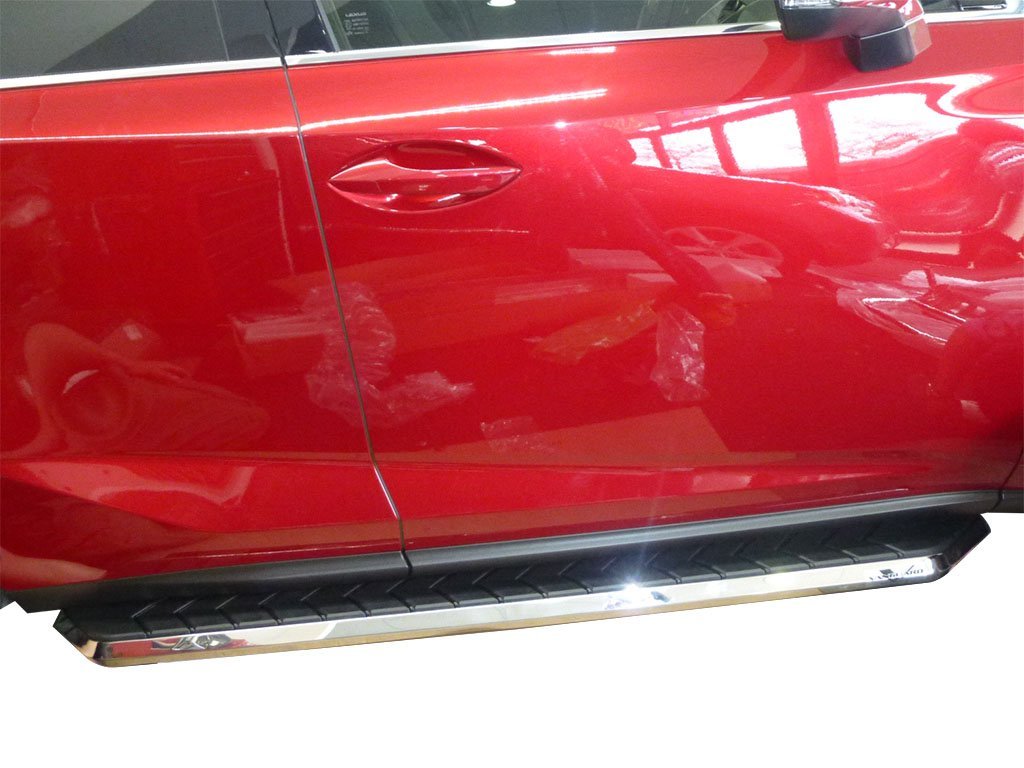 Vanguard Black Side Steps & Running Boards Running Boards Running Board for 2013-2020 nissan pathfinder nan