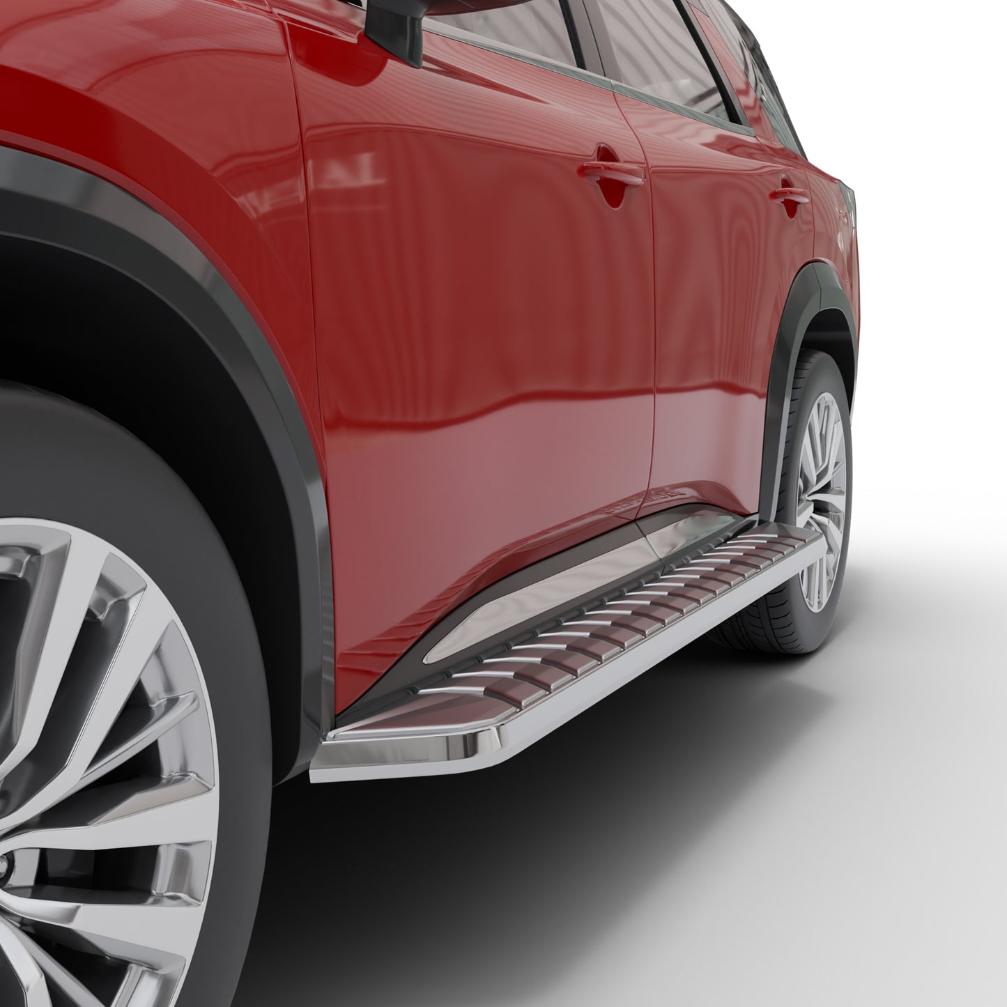 Vanguard Black Side Steps & Running Boards Running Boards Step Nerf Bar for 2022-2024 infiniti qx60