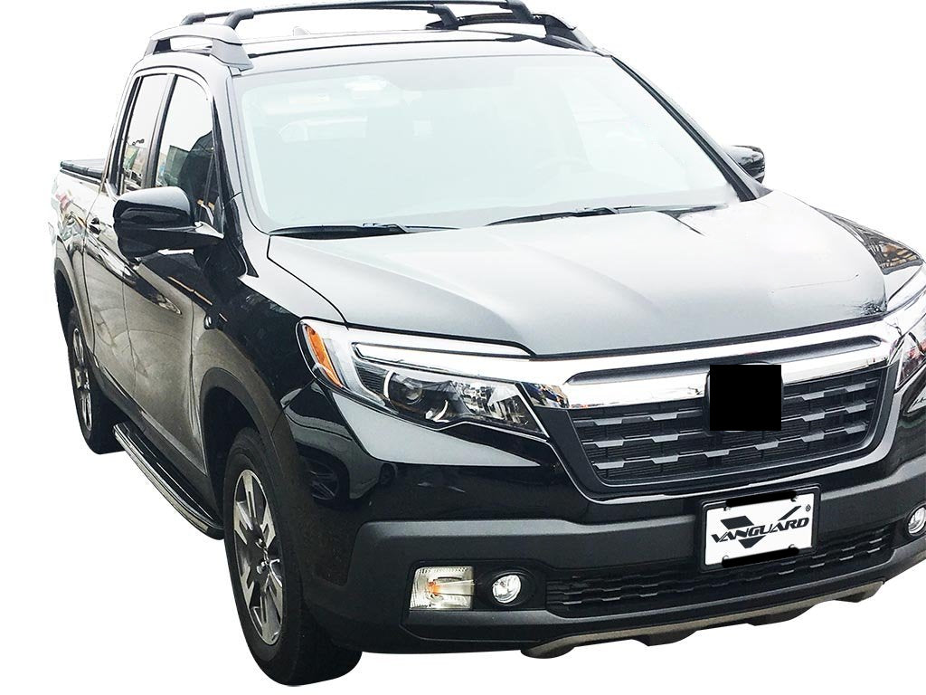 Vanguard Black Side Steps & Running Boards Running Boards Running Board for 2017-2024 honda ridgeline nan
