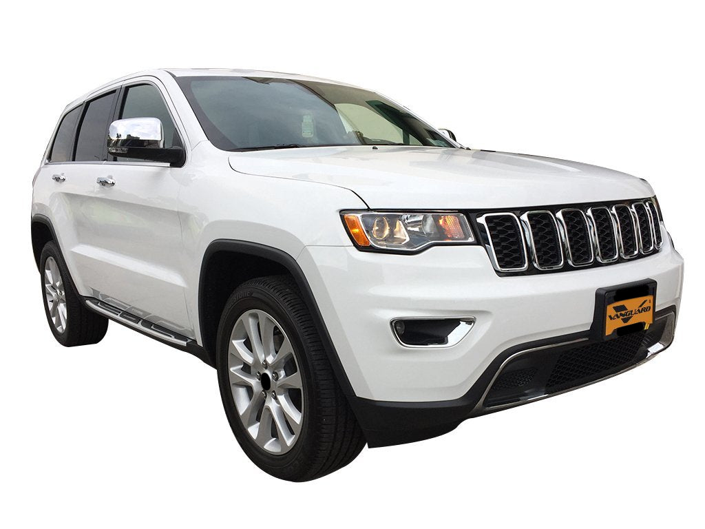 Vanguard Black Side Steps & Running Boards Running Boards Running Board for 2011-2020 jeep grand cherokee nan