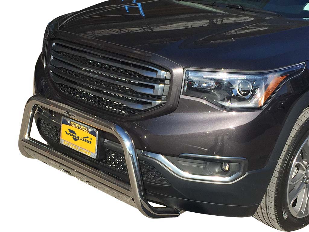 Vanguard Stainless Steel Front Guards Bull Bars Bumper Guard for 2017-2024 gmc acadia