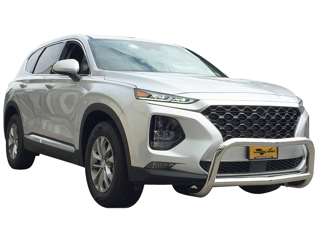 Vanguard Stainless Steel Front Guards Bull Bars Bumper Guard for 2013-2018 hyundai santa fe