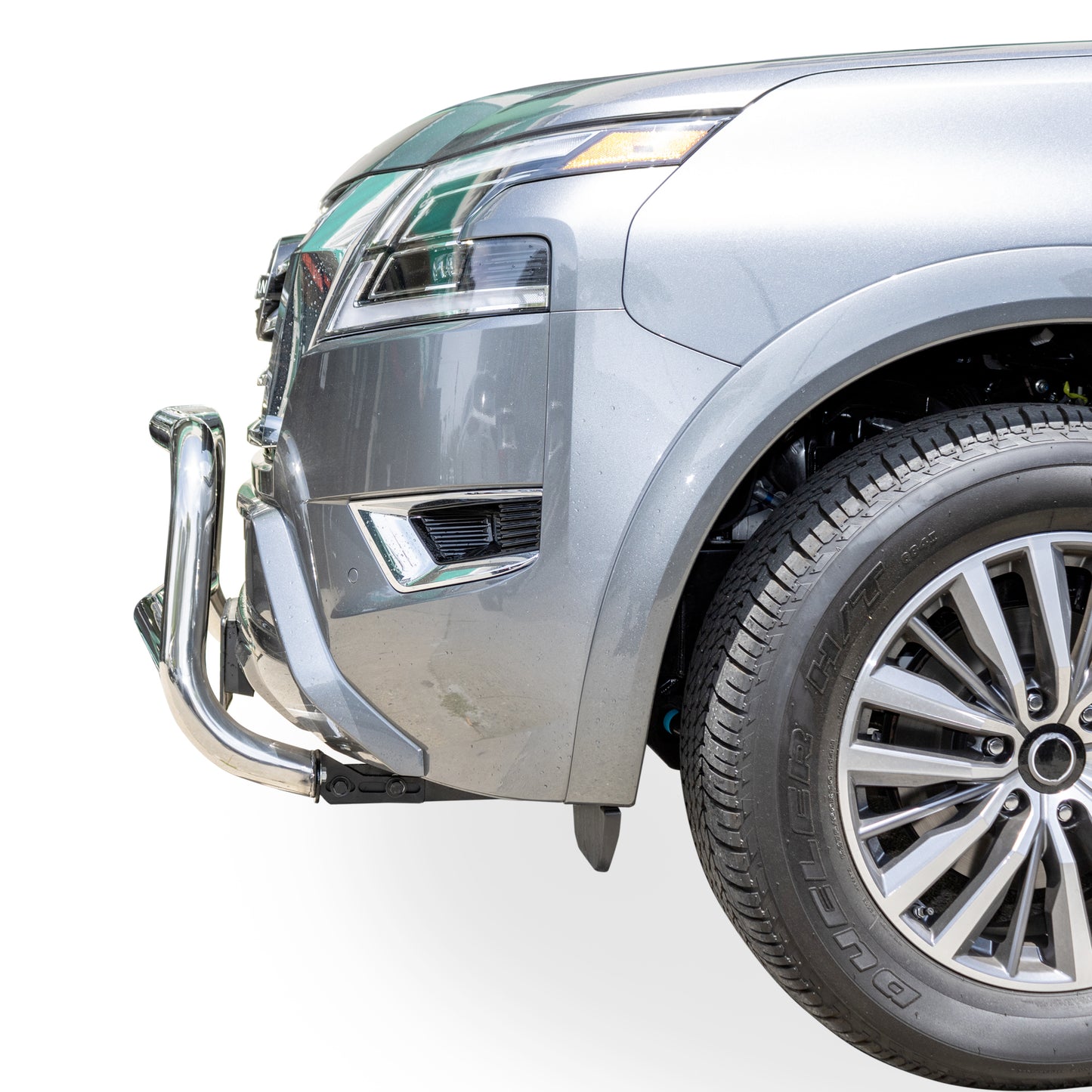 Vanguard Stainless Steel Front Guards Bull Bars Bumper Guard for 2017-2024 nissan armada