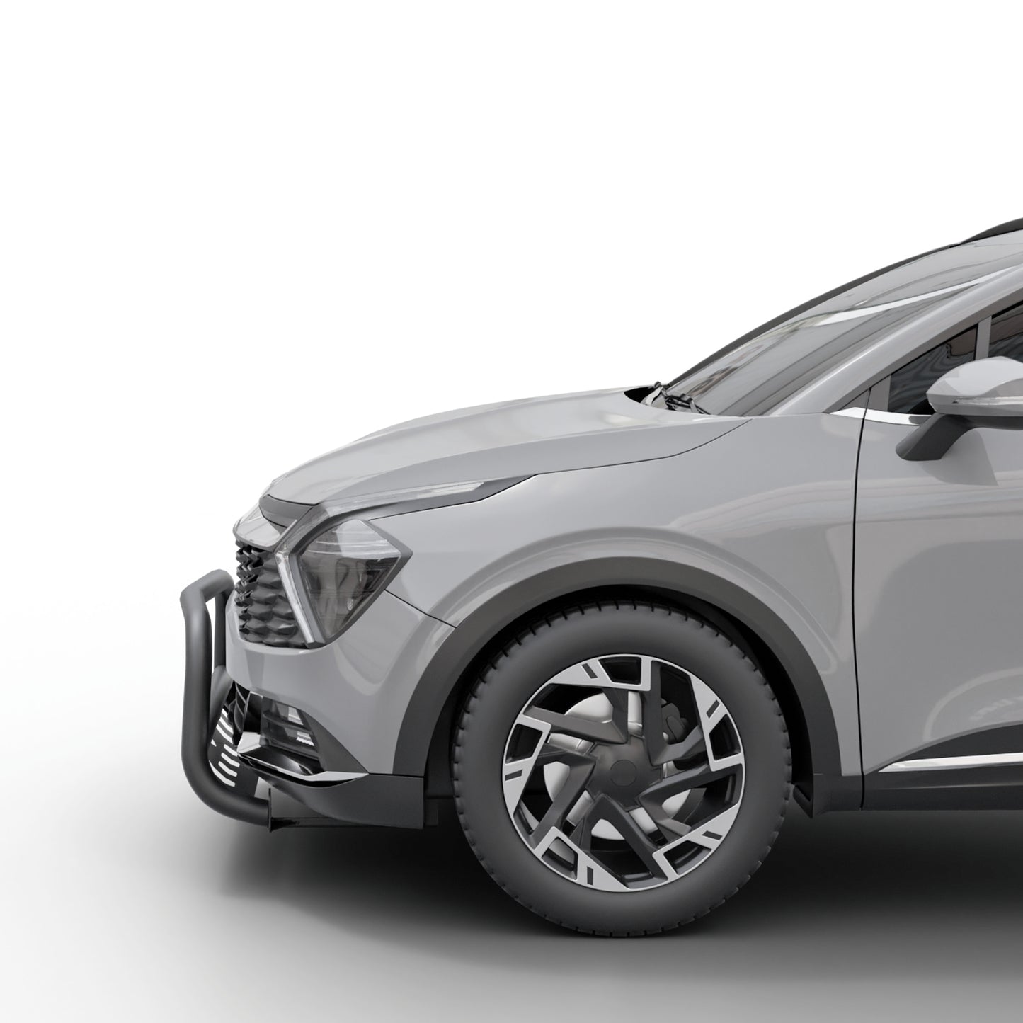 Vanguard Black Powdercoat Front Guards Bull Bars Bumper Guard for 2023-2025 kia sportage