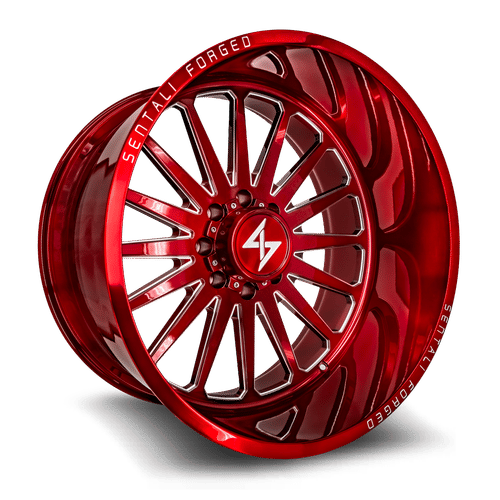 Sentali Forged SF2RM Red Milled 28x16 5x139.7 Wheels | Offset: -99 | Backspace: 4.5 | Bore: 77.8