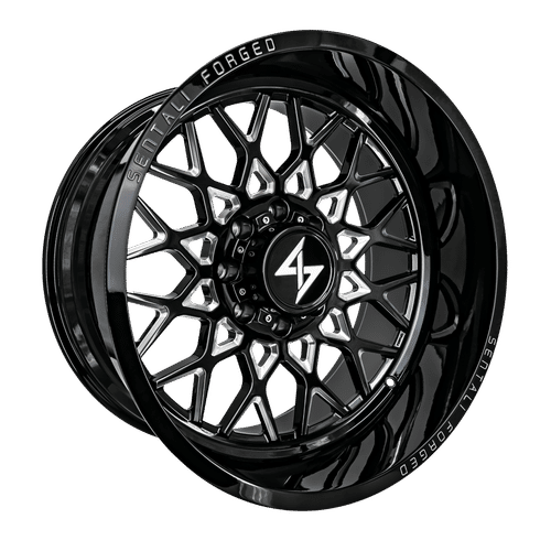 Sentali Forged SF-5 Gloss Black Milled 22x10 6x135 Wheels | Offset: -24 | Backspace: 4.5 | Bore: 87.1