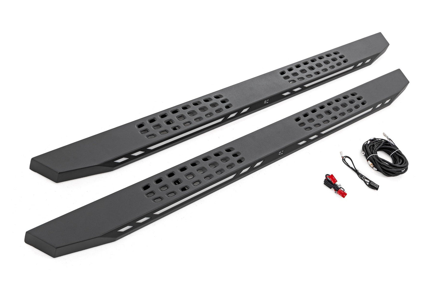 AC2 Running Boards | Amber/White | Crew Cab | Ram 1500/2500/3500 2WD/4WD (2010-2025 & Classic)