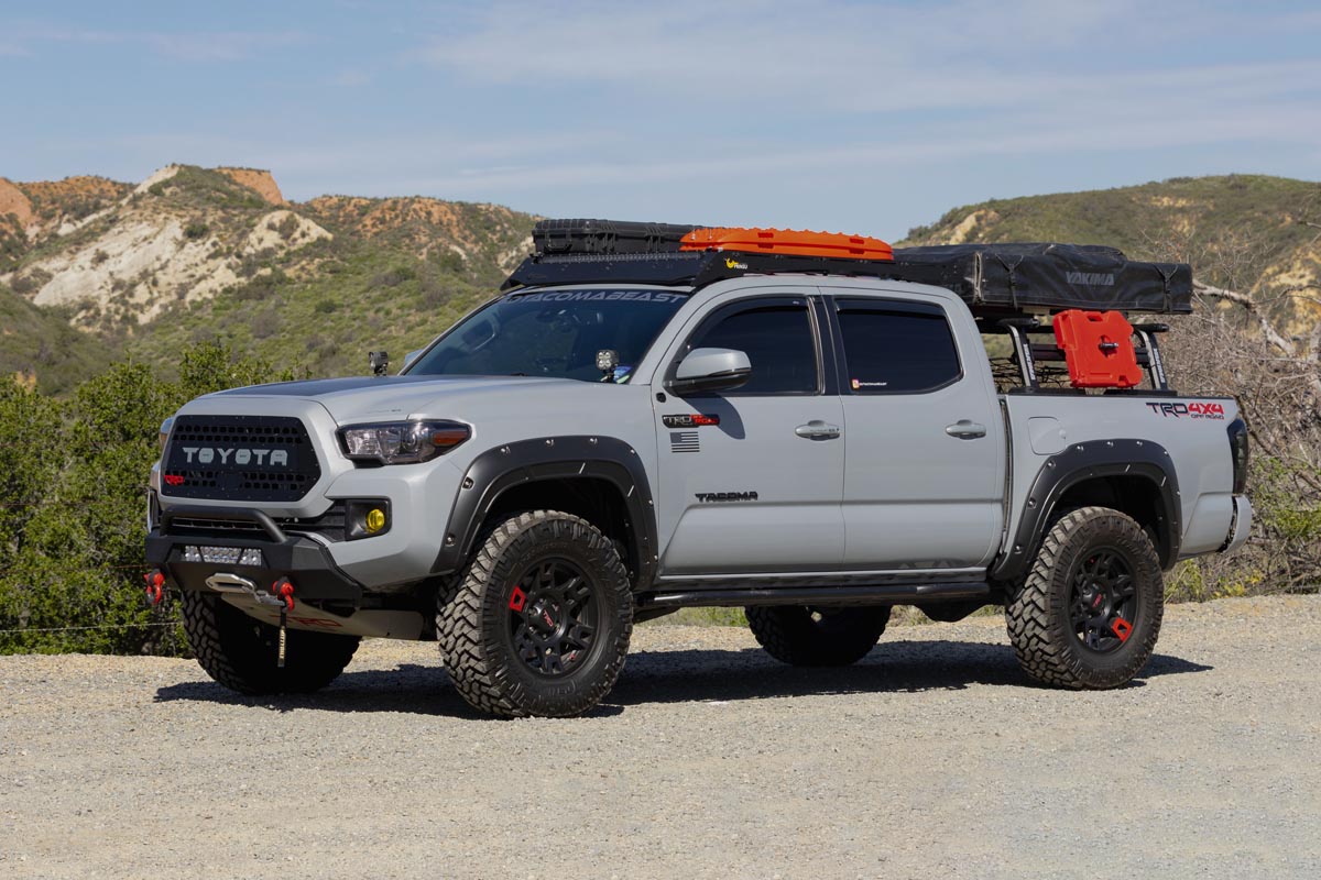 Defender Pocket Fender Flares | 218 Midnight Black Metallic | Toyota Tacoma (16-23)