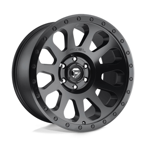 Fuel D579 MATTE BLACK 20x10 6x139.7 Wheels | Offset: -18 | Backspace: 4.79 | Bore: 108