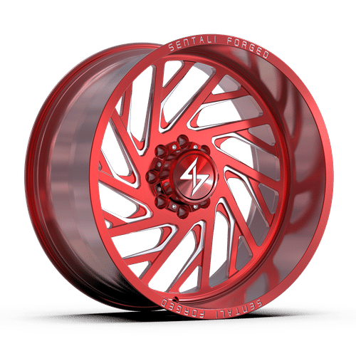 Sentali Forged SF7RM Red Milled 26x12 6x135 Wheels | Offset: -44 | Backspace: 4.75 | Bore: 87.1