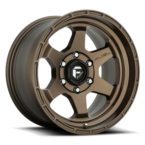 Fuel D666 SHOK MATTE BRONZE 20x9 5x127 Wheels | Offset: 1 | Backspace: 5.04 | Bore: 71.5