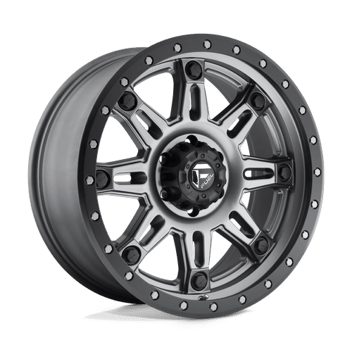 Fuel D568 MATTE GUN METAL BLACK BEAD RING 18x9 5x127 Wheels | Offset: 1 | Backspace: 5.04 | Bore: 78.1