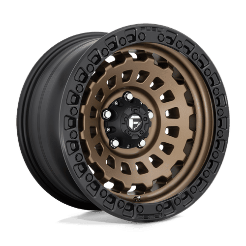 Fuel D634 MATTE BRONZE BLACK BEAD RING 17x9 5x127 Wheels | Offset: -12 | Backspace: 4.53 | Bore: 71.5