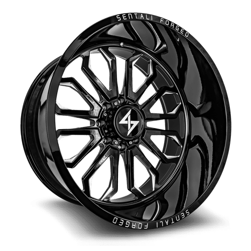 Sentali Forged SF3BM Gloss Black Milled 30x16 6x135 Wheels | Offset: -99 | Backspace: 4.5 | Bore: 87.1