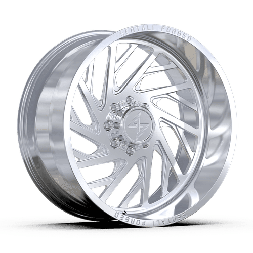 Sentali Forged SF7P Polished 22x12 5x139.7 Wheels | Offset: -44 | Backspace: 4.75 | Bore: 77.8