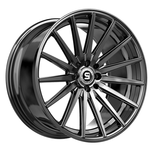 SPEC-1 RACING SP-69GB Gloss Black 19x8.5 5x112/5x114.3 Wheels | Offset: 38 | Backspace: 6.25 | Bore: 73.1