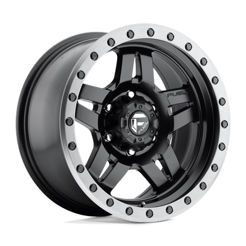 Fuel D557 MATTE BLACK GUN METAL RING 18x8 5x110 Wheels | Offset: 27 | Backspace: 5.56 | Bore: 65.07