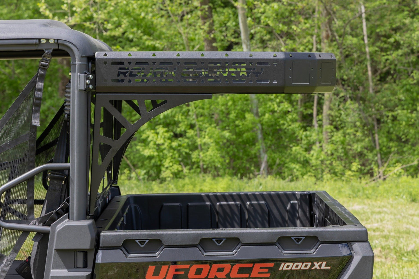 Cargo Rack | Dual 2" Black LED Pairs | Flush Mount | CF Moto 1000/1000XL (2021-2025)