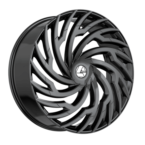 AZARA AZA-536GB Gloss Black 22x8.5 5x114.3/5x120 Wheels | Offset: 38 | Backspace: 6.25 | Bore: 74.1
