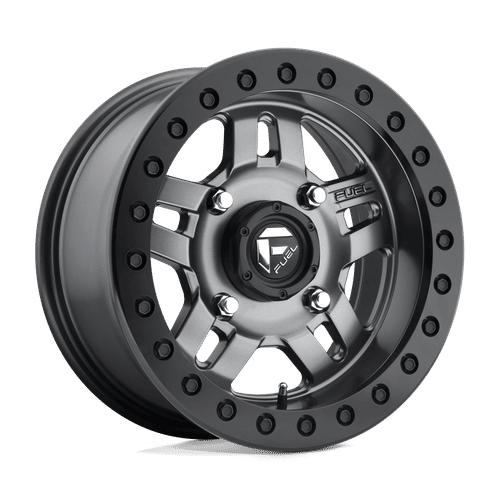 Fuel D918 MATTE GUN METAL 15x7 4x137 Wheels | Offset: 13 | Backspace: 4.51 | Bore: 110.1