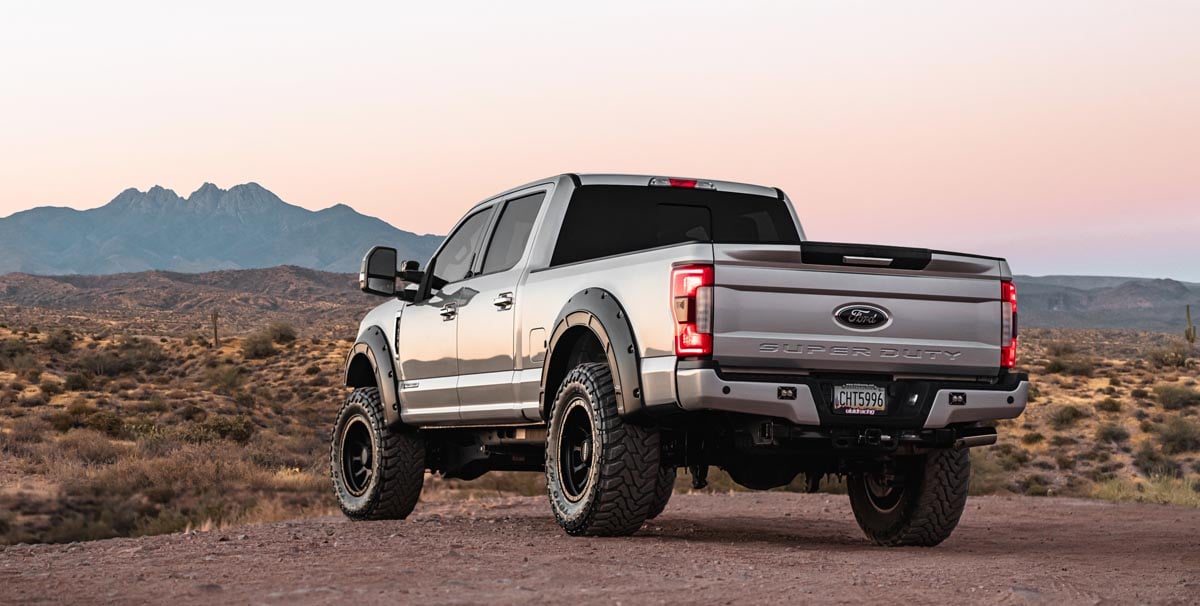 Fender Flares | Defender | BN Silver Spruce | Ford F-250/F-350 Super Duty (17-22)