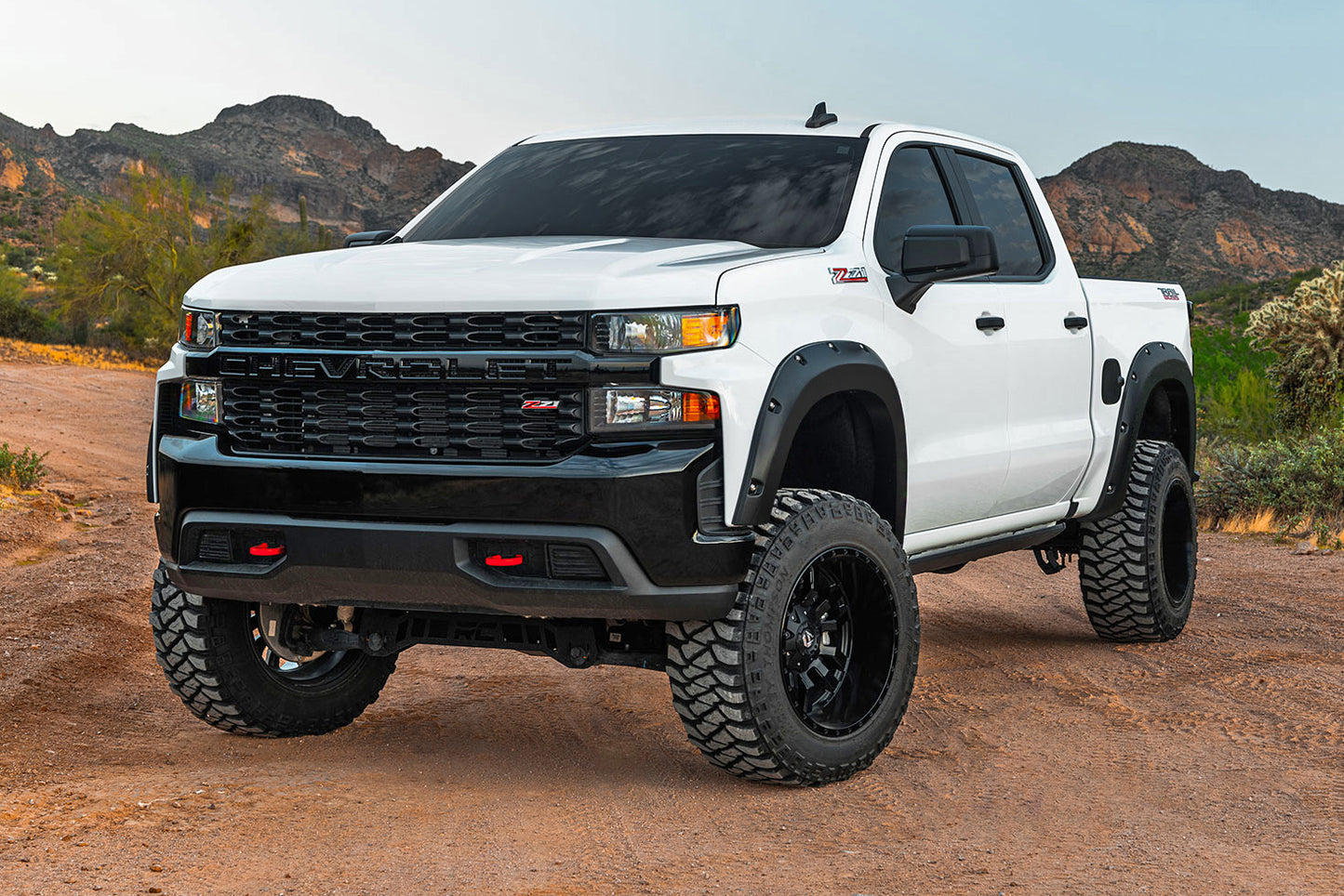 Pocket Fender Flares | G9K Satin Steel | Chevy Silverado 1500 2WD/4WD (22-24)