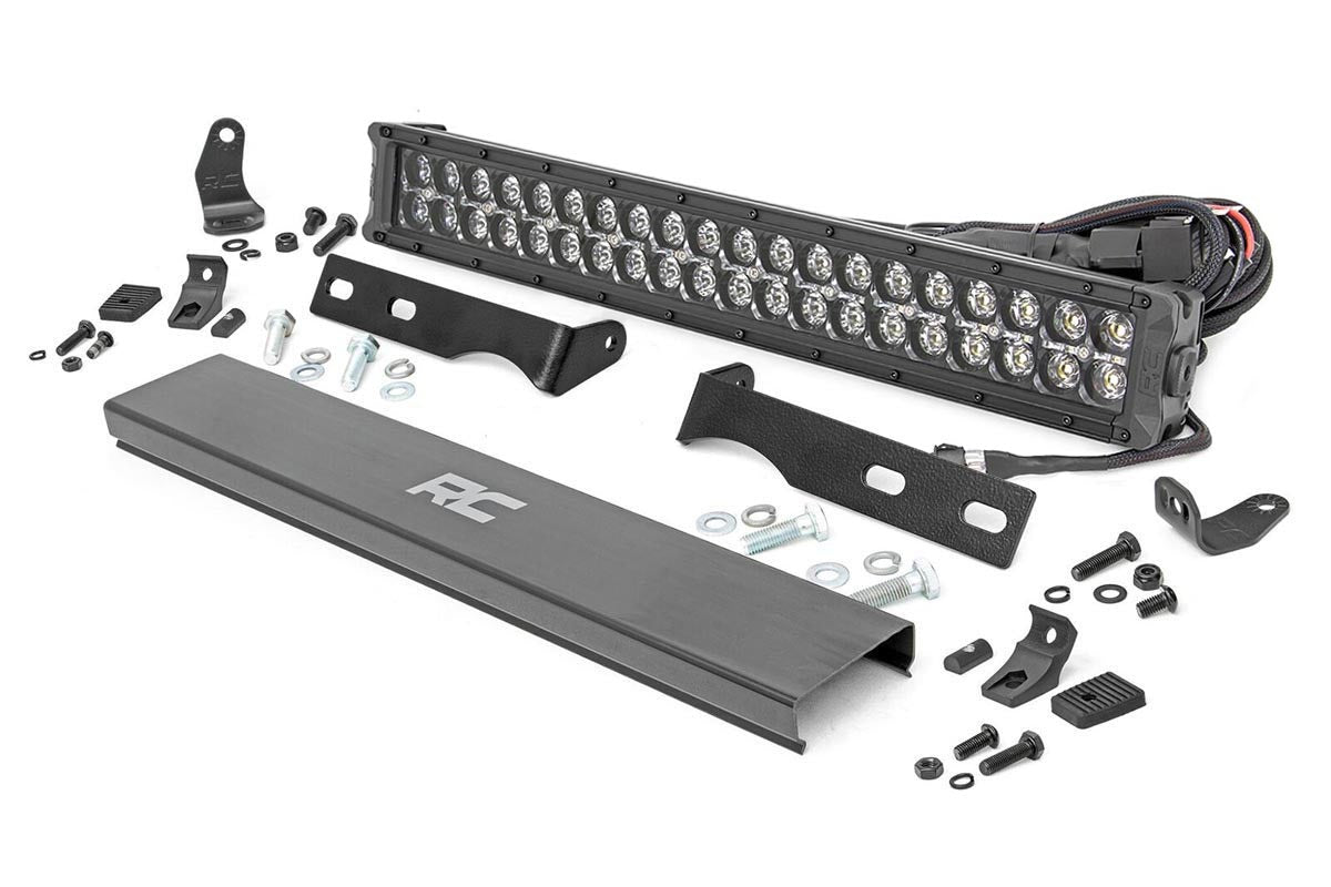 Jeep 20in LED Bumper Kit | Black Series w/ Cool White DRL (11-20 WK2 Grand Cherokee)