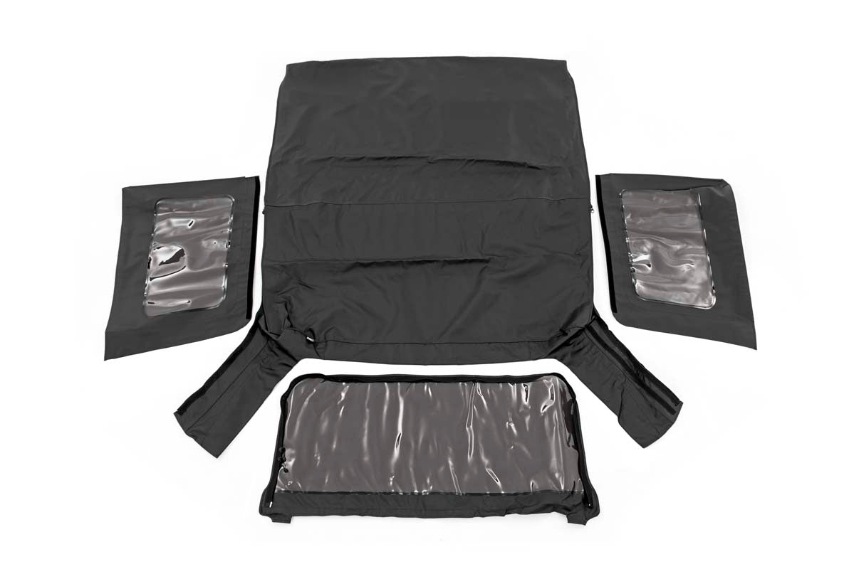 Soft Top | Replacement | Black | 2 Door | Jeep Wrangler JK (10-18)