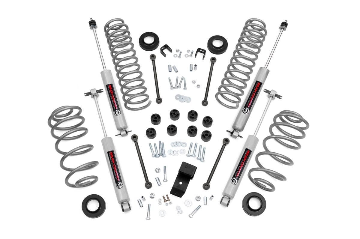 3.25 Inch Lift Kit | 4 Cyl | Jeep Wrangler TJ (03-06)/Wrangler Unlimited (04-06)