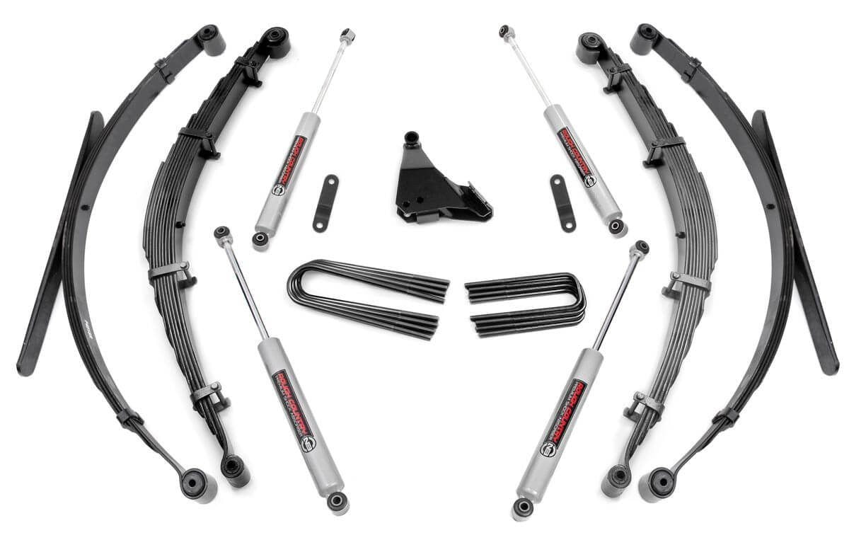4 Inch Lift Kit | Rear Springs | Ford F-250/F-350 Super Duty (99-04)