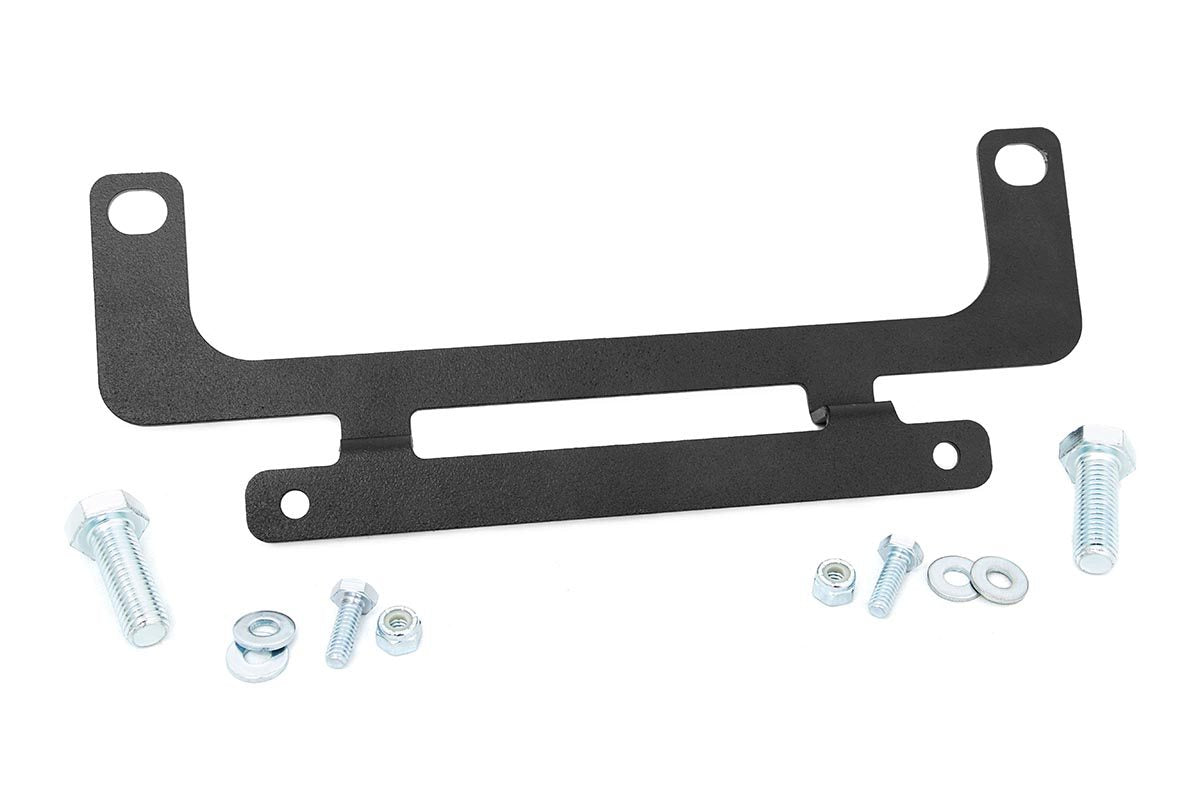License Plate Mnt | Roller Fairlead - Off Road Canada