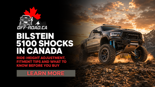 Bilstein 5100 Shocks in Canada: Ride-Height-Adjustable Options for Trucks and SUVs