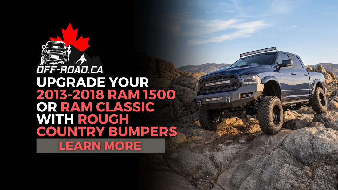 Upgrade Your 2013-2018 Ram 1500 or Ram Classic with Rough Country Bumpers