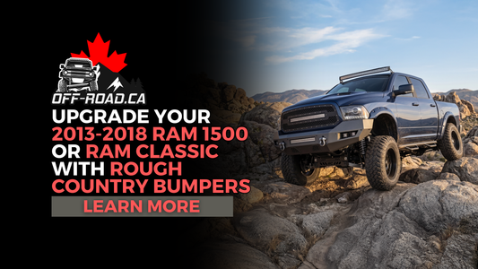 Upgrade Your 2013-2018 Ram 1500 or Ram Classic with Rough Country Bumpers