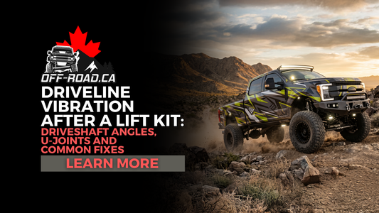 Driveline Vibration After a Lift Kit: Driveshaft Angles, U-Joints and Common Fixes