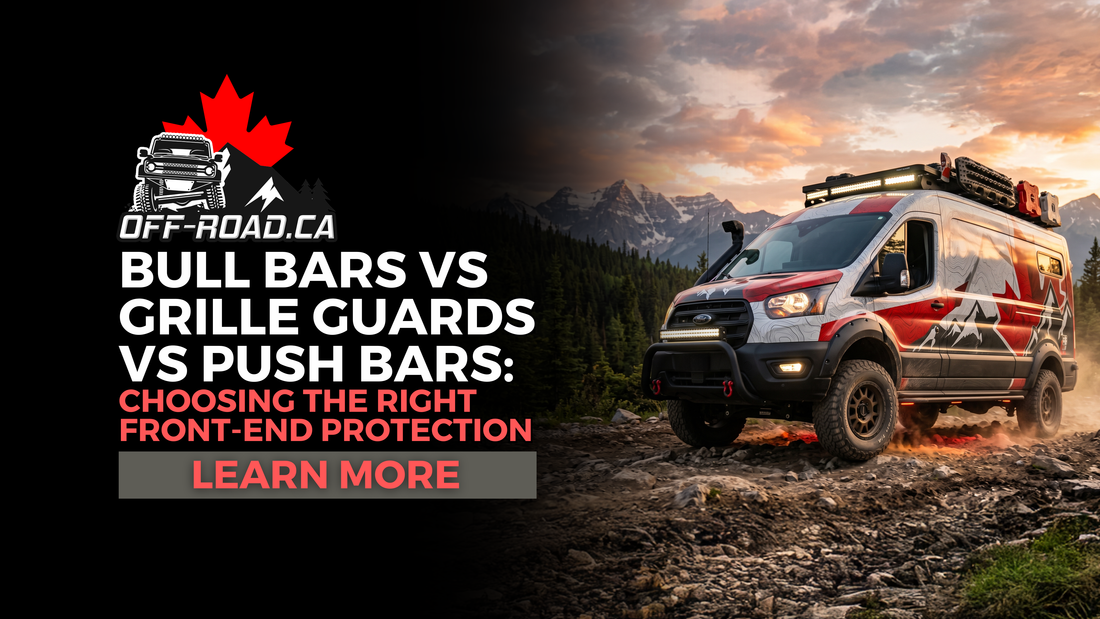 Bull Bars vs Grille Guards vs Push Bars: Choosing the Right Front-End Protection