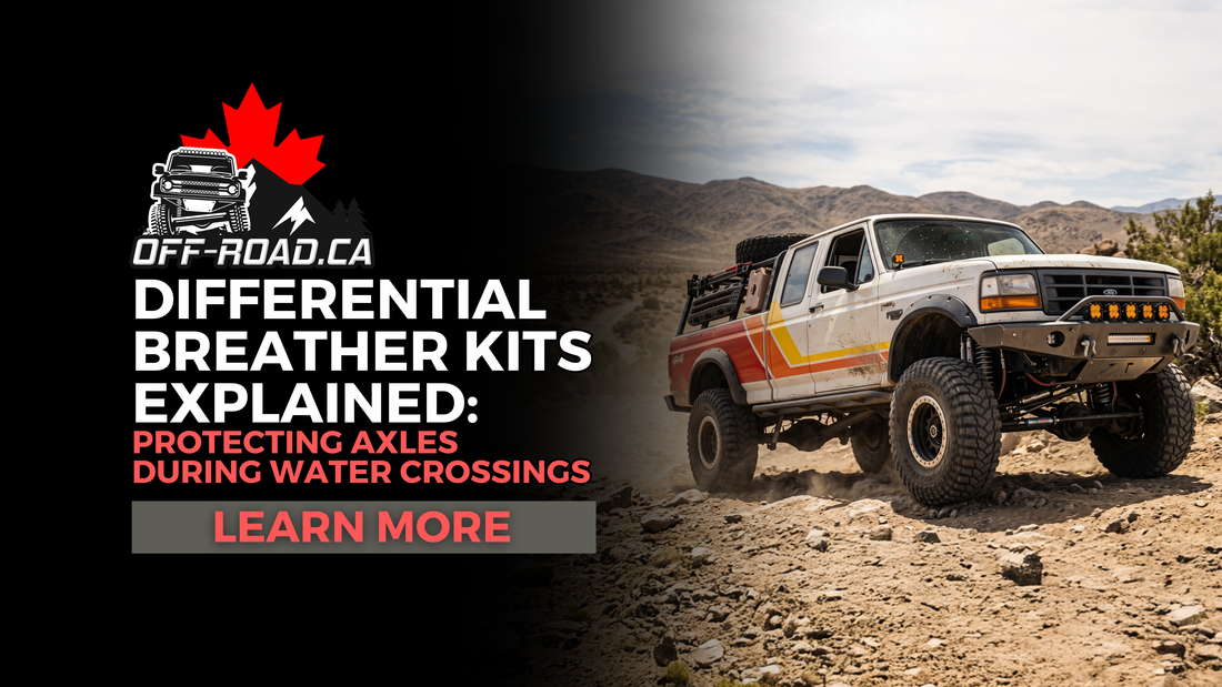 Differential Breather Kits Explained: Protecting Axles During Water Crossings