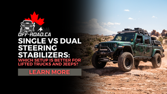 Single vs Dual Steering Stabilizers: Which Setup Is Better for Lifted Trucks and Jeeps?
