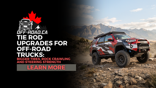 Tie Rod Upgrades for Off-Road Trucks: Bigger Tires, Rock Crawling and Steering Strength