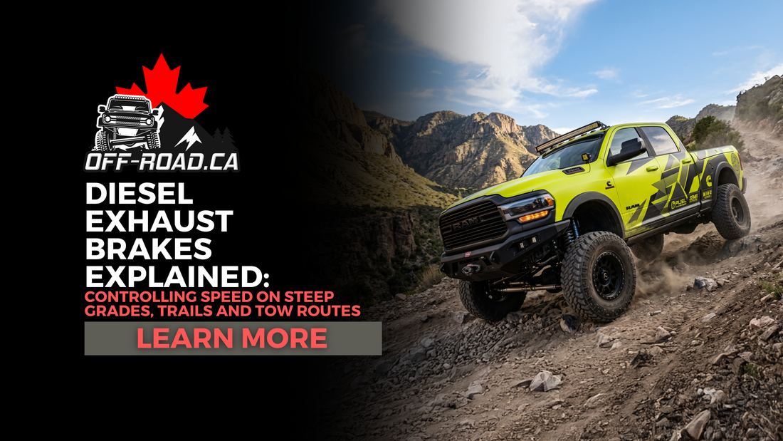 Diesel Exhaust Brakes Explained: Controlling Speed on Steep Grades, Trails and Tow Routes