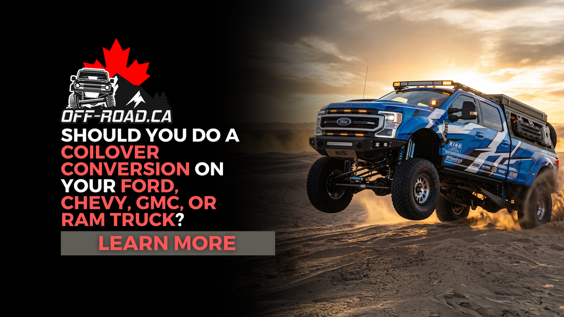 Should You Do a Coilover Conversion on Your Ford, Chevy, GMC, or Ram Truck?