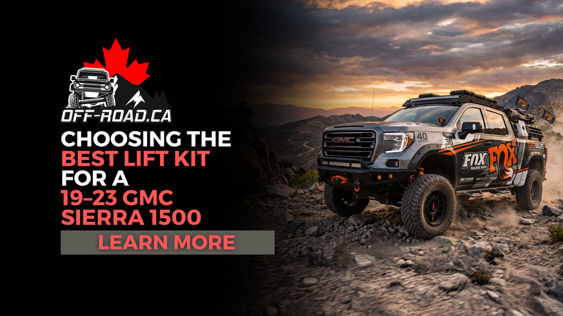 Choosing the Best Lift Kit for a 2019–2023 GMC Sierra 1500