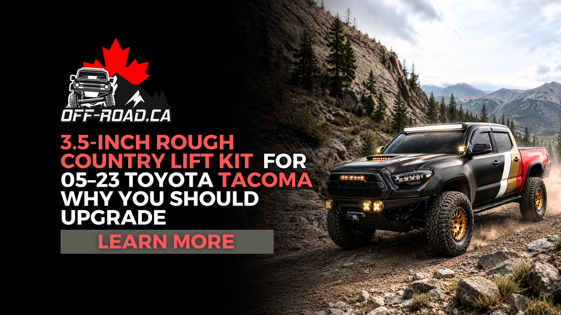 Why a 3.5-Inch Rough Country Lift Kit Is One of the Best Upgrades for Your 2005–2023 Toyota Tacoma