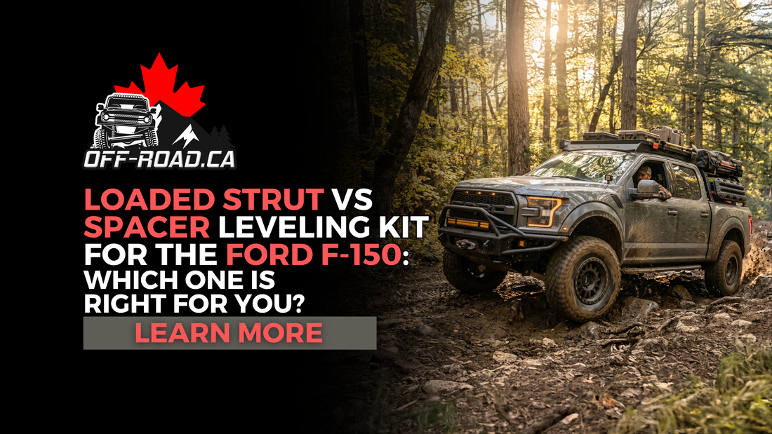 Loaded Strut vs Spacer Leveling Kit for the Ford F-150: Which One Is Right for You?