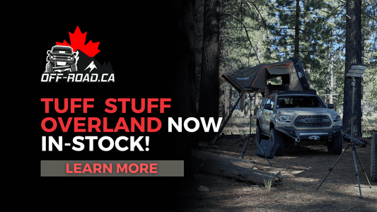 Explore the Outdoors with Tuff Stuff Overland: Premium Rooftop Tents, Awnings & More at Off-Road.ca