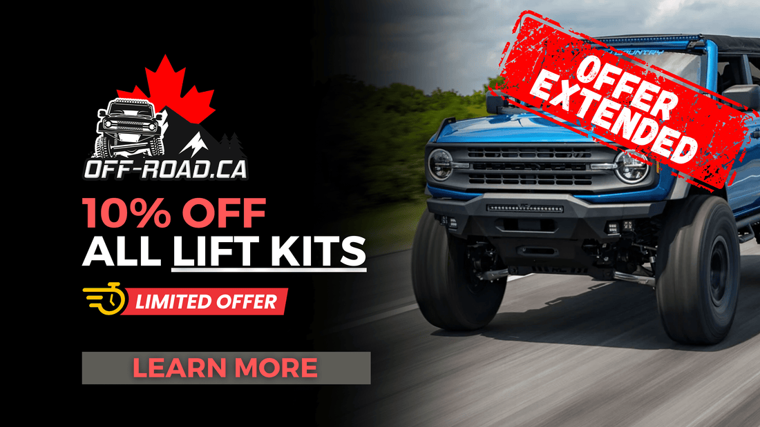 EXCLUSIVE 10% OFF ALL LIFT KITS – EXTENDED UNTIL JUNE 9TH!