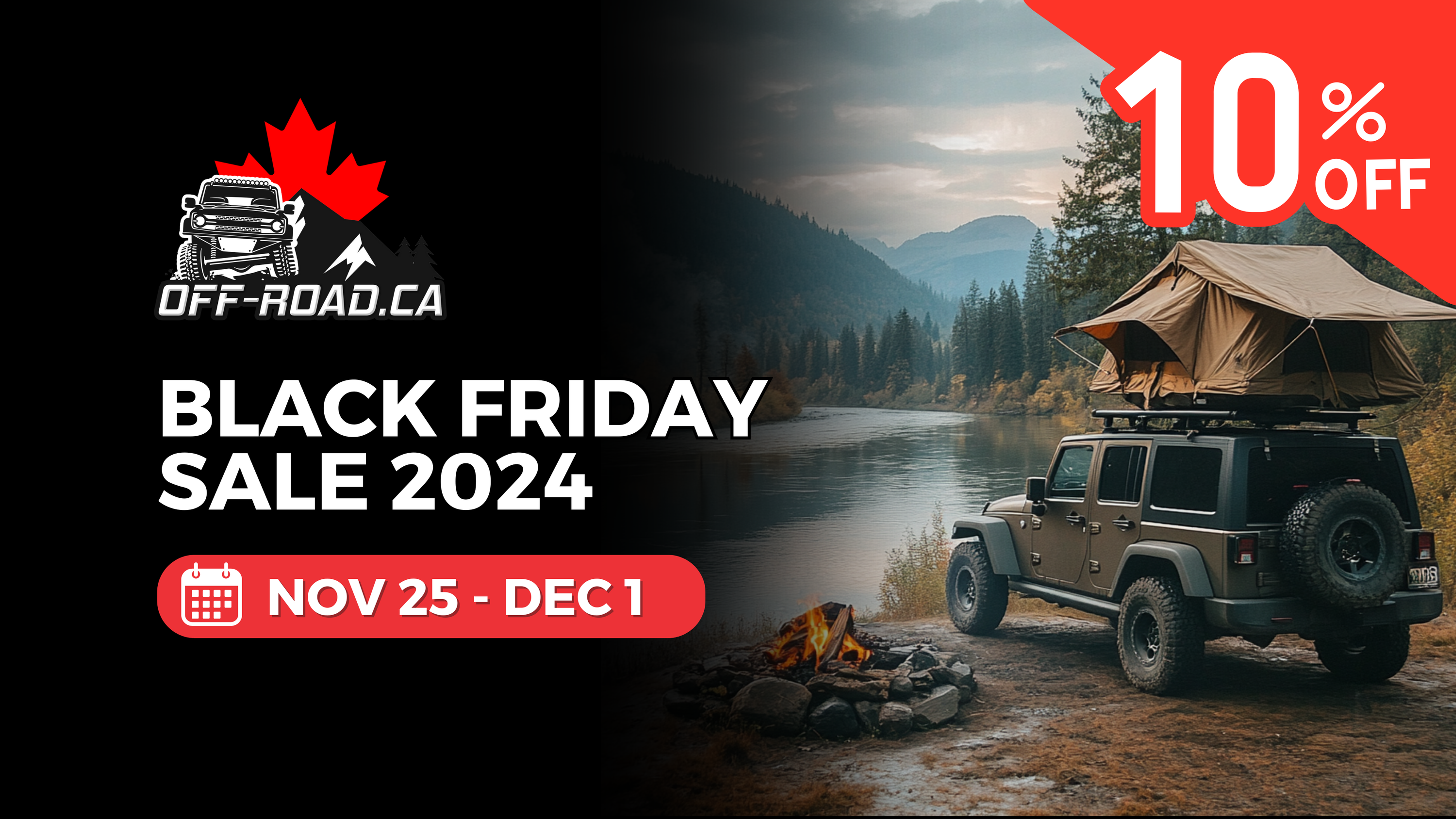 Black Friday 2024 Sale OffRoad Canada OFFROAD CANADA